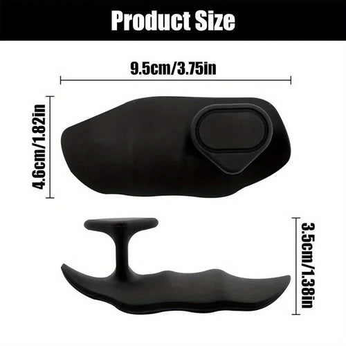 A Pair Gym Training Accessories Non-Slip Workout Grips Rubber Grips for Weight Lifting, Pull-Ups & Gym Training