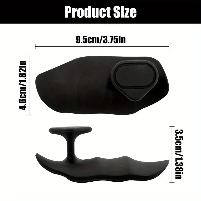 A Pair Gym Training Accessories Non-Slip Workout Grips Rubber Grips for Weight Lifting, Pull-Ups & Gym Training